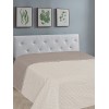 Κουβερλί Fiber Ecru/Beige Υπέρδιπλο (220x240)