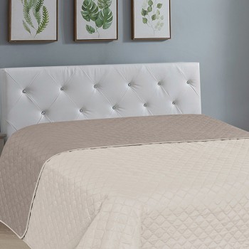 Κουβερλί Fiber Ecru/Beige King Size (240x250)