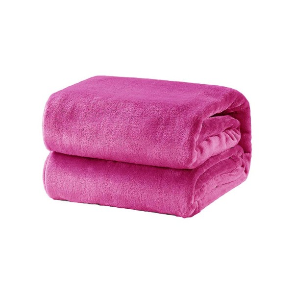Κουβέρτα βελούδινη Velour 29 Rose Υπέρδιπλο (220x240)