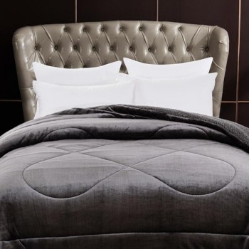 Κουβερτοπάπλωμα Coral Anthracite Υπέρδιπλο (220x240)