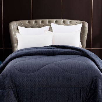 Κουβερτοπάπλωμα Neda Blue Υπέρδιπλο (220x240)