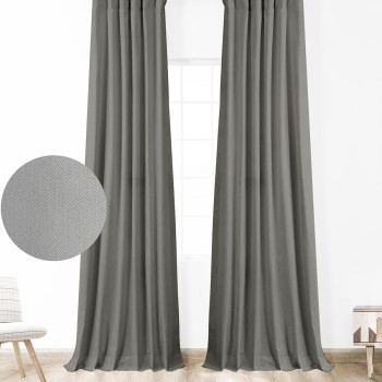 Κουρτίνα μπλακάουτ Foresta Grey 145x280