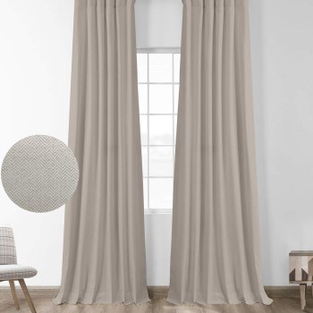 Κουρτίνα μπλακάουτ Foresta Sand 145x280