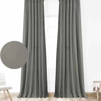 Κουρτίνα μπλακάουτ Lago Grey 145×280