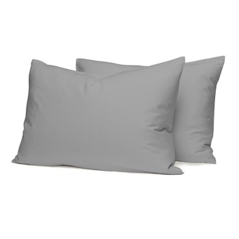 Μαξιλαροθήκες Cotton Feelings 107 Dark Grey 50x70