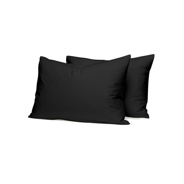 Μαξιλαροθήκες Cotton Feelings 111 Black 50x70