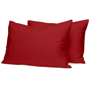 Μαξιλαροθήκες Cotton Feelings 113 Red 50x70