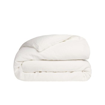 Παπλωματοθήκη Cotton Feelings 100 White Μονή (170x250)