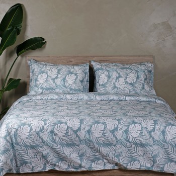 Παπλωματοθήκη Cotton Feelings 2038 Aqua Μονή (170x250)