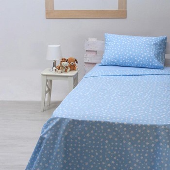 Παπλωματοθήκη Cotton Feelings 22 Blue Μονή (170x250)