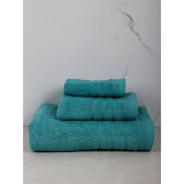 Πετσέτα Χίμπουρι 20 Petrol Σετ 3 τεμ.