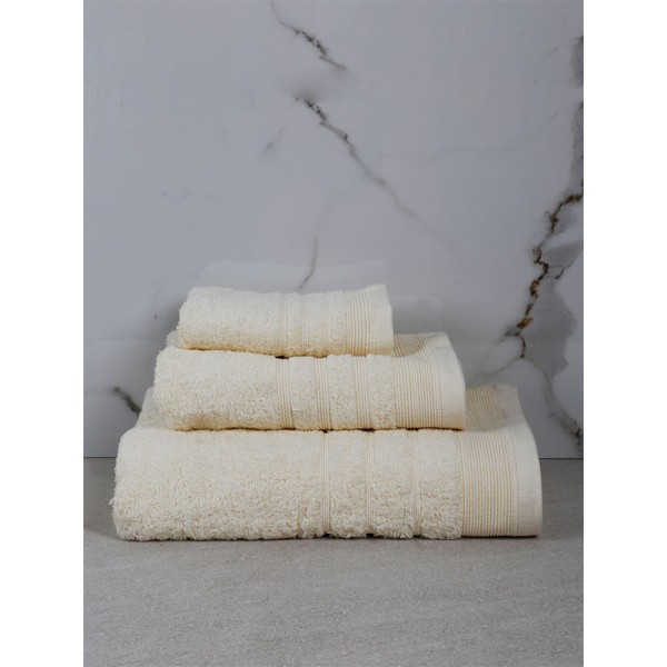 Πετσέτα Χίμπουρι 6 Ecru Σετ 3 τεμ.