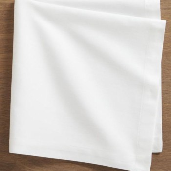 Πετσέτα φαγητού αλέκιαστη White 50x50