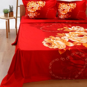 Σετ Παπλωματοθήκη Satin Εμπριμέ 380 Υπέρδιπλη (230x250)