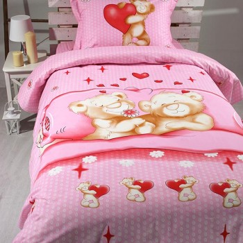 Σετ Σεντόνια βαμβ/σατεν μονά 57 Μονό (180x260)