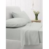Σετ Σεντόνια Cotton Feelings 106 Light Grey Υπέρδιπλο με λάστιχο (170x205+30)