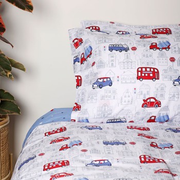 Σετ Σεντόνια Cotton Feelings 42 Μονό με λάστιχο(105x205+30)