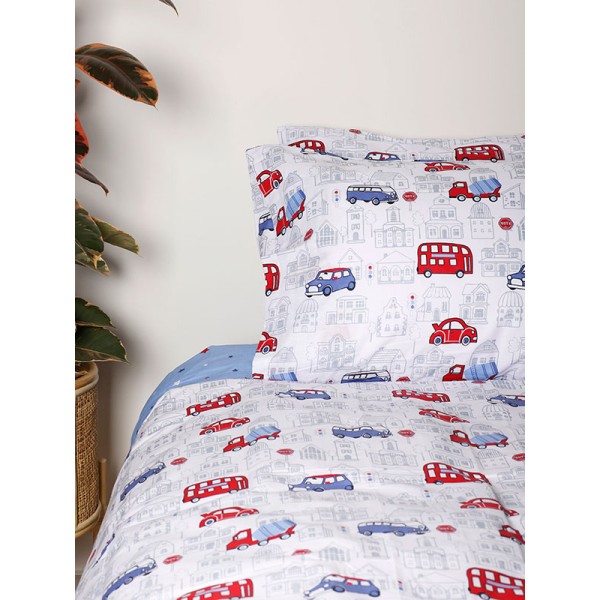 Σετ Σεντόνια Cotton Feelings 42 Μονό με λάστιχο(105x205+30)