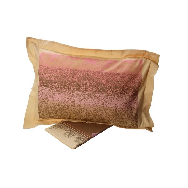 Σετ Σεντόνια Cotton Feelings εμπριμέ 873 Pink Μονό (160x260)