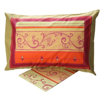 Σετ Σεντόνια Cotton Feelings εμπριμέ 9804 Green Μονό (160x260)