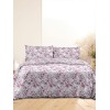 Σετ Σεντόνια Flannel 932 Lila Μονό με λάστιχο(105x205+30)