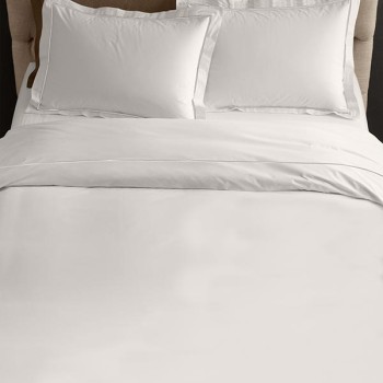 Σετ Σεντόνια Satin μονόχρωμα Ecru King Size (270x280)