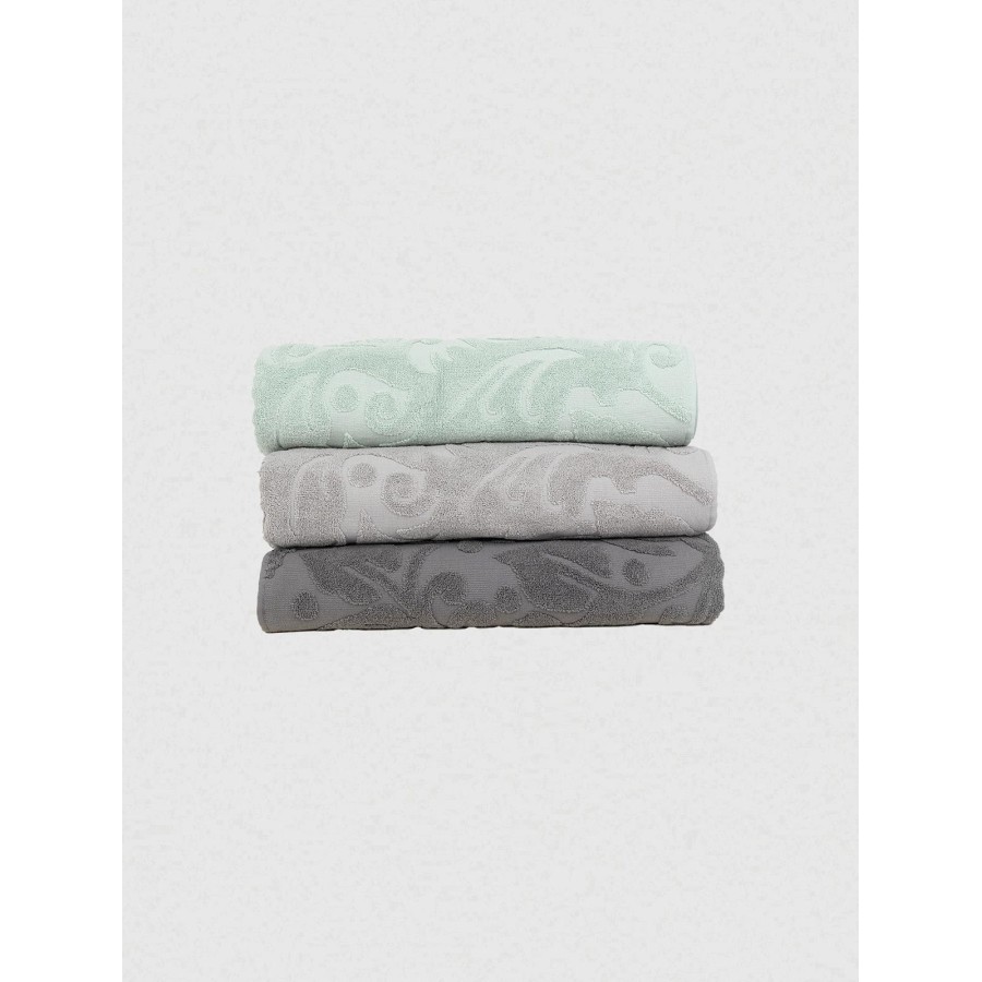 Πετσέτα Κρόσι 6 Light Grey Προσώπου (50x90)