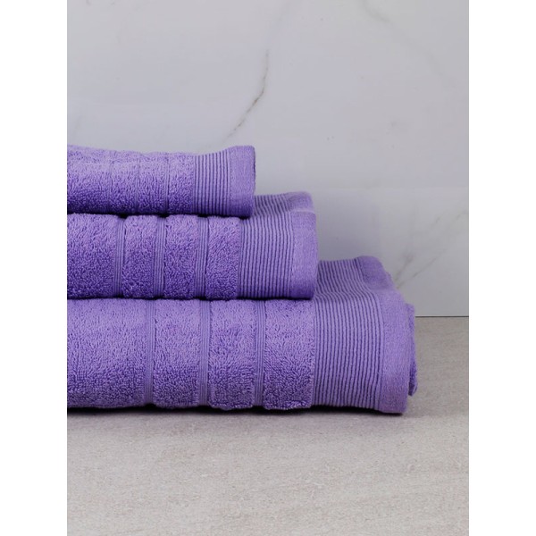 Πετσέτα Χίμπουρι 3 Levander Προσώπου (50x90)