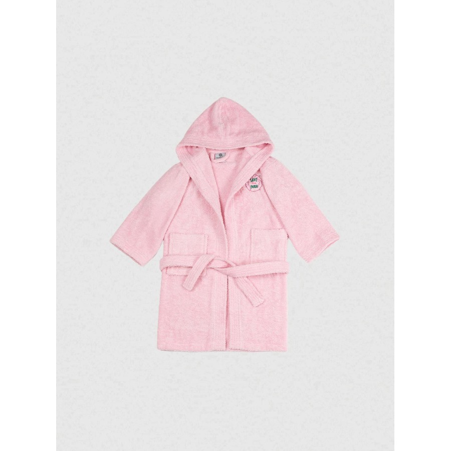 Μπουρνούζι Παιδικό Eco Pink Ηλικία 10-12