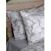 Σετ Σεντόνια Cotton Feelings 2038 Grey Διπλό με λάστιχο (150x205+30)