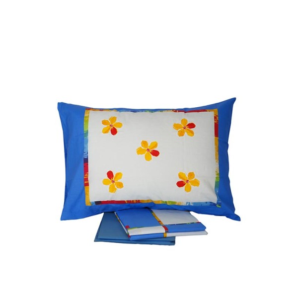 Σετ Σεντόνια Cotton Feelings εμπριμέ 3026 Υπέρδιπλο (220x260)