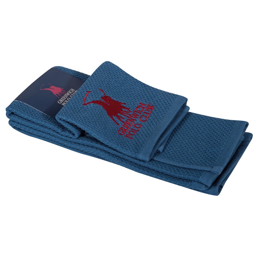 GREENWICH POLO CLUB ΠΕΤΣΕΤΕΣ ΚΟΥΖΙΝΑΣ ΣΕΤ 2TMX 40Χ60 2801 ΜΠΛΕ