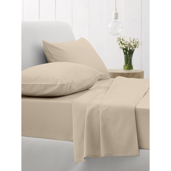 Παπλωματοθήκη Cotton Feelings 109 Sand Μονή (170x250)