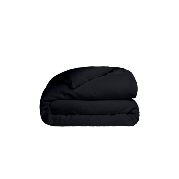 Παπλωματοθήκη Cotton Feelings 111 Black Διπλή (200x250)