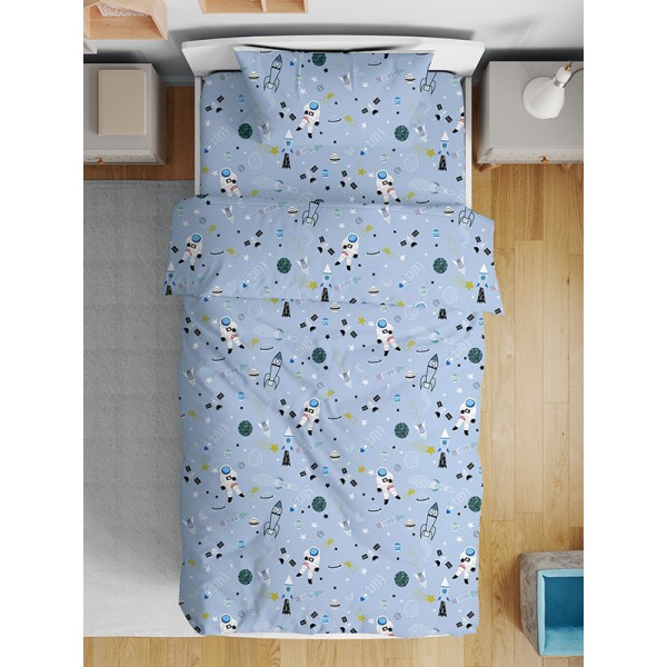 Σετ Σεντόνια Flannel 44 Μονό με λάστιχο(105x205+30)