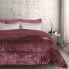 DAS HOME ΚΟΥΒΕΡΤΟΠΑΠΛΩΜΑ SHERPA ΜΟΝΟ 1188 DARK LILAC