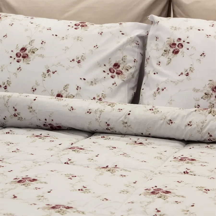 LINO ΠΑΠΛΩΜΑ ROSALIE RED 160X240