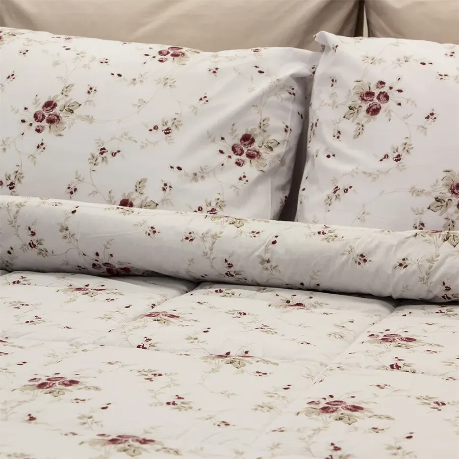 LINO ΠΑΠΛΩΜΑ ROSALIE RED 220X240