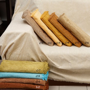 Ριχτάρι Σενίλ Beige Διθέσιο