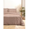 Σετ Σεντόνια Flannel 2040 Pink Διπλό (200x260)