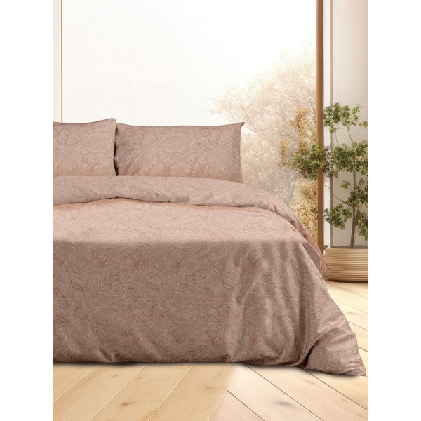 Σετ Σεντόνια Flannel 2040 Pink Διπλό (200x260)