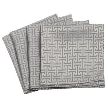 GREENWICH POLO CLUB ΣΕΤ ΠΕΤΣΕΤΕΣ ΦΑΓΗΤΟΥ 40Χ40 3005 GREY