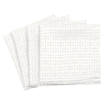 GREENWICH POLO CLUB ΣΕΤ ΠΕΤΣΕΤΕΣ ΦΑΓΗΤΟΥ 40Χ40 3006 WHITE