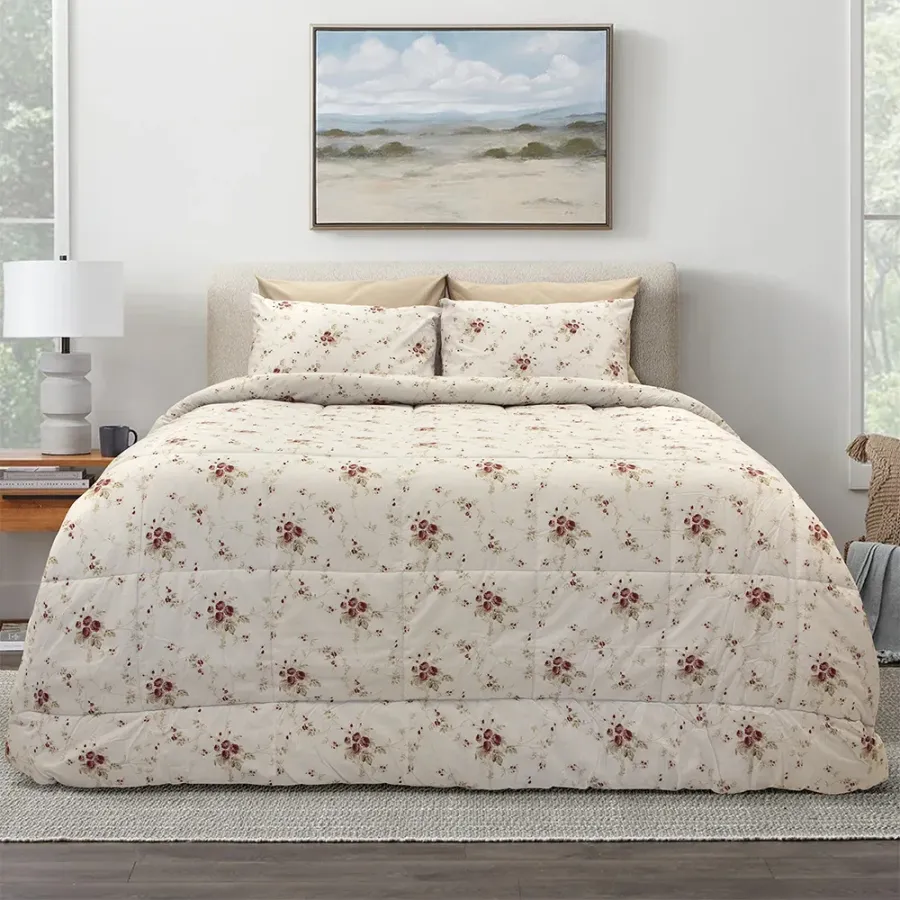 LINO ΠΑΠΛΩΜΑ ROSALIE RED 160X240