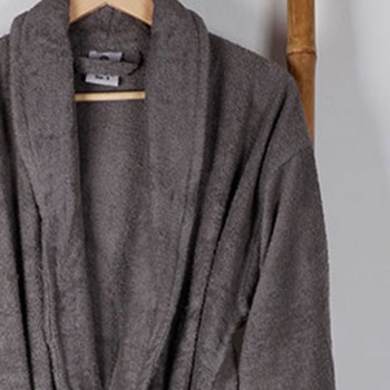 Μπουρνούζι Sato Grey Small