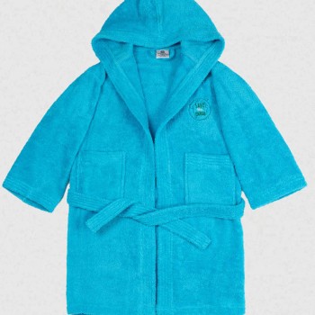 Μπουρνούζι Παιδικό Eco Turquoise Ηλικία 2-4