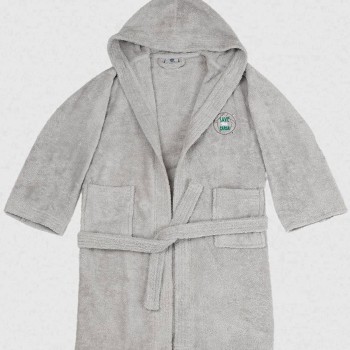 Μπουρνούζι Παιδικό Eco Grey Ηλικία 2-4