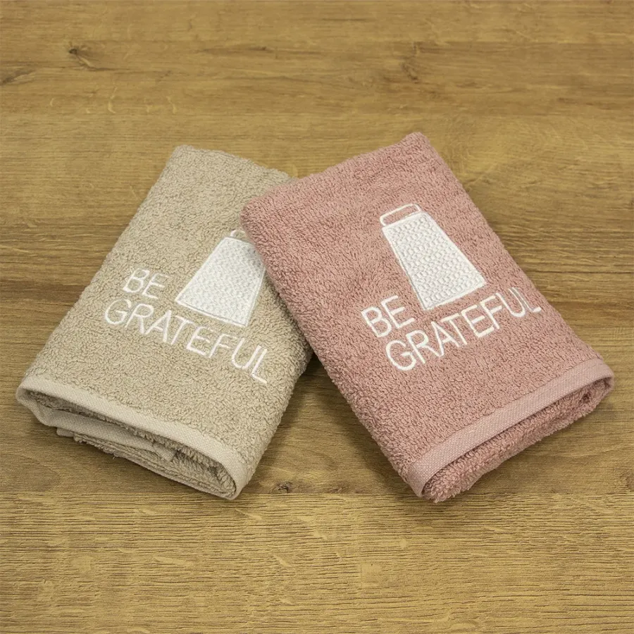 LINO ΣΕΤ ΠΕΤΣΕΤΕΣ BE GRATEFUL BEIGE-PINK 2ΤΜΧ