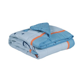 DAS KIDS ΠΑΠΛΩΜΑ ΜΟΝΟ 4912 BLUE, GREY, ORANGE