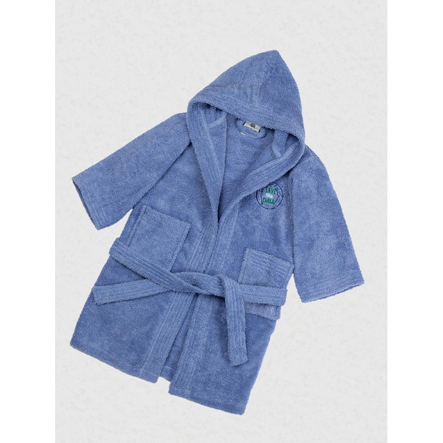 Μπουρνούζι Παιδικό Eco Blue Ηλικία 12-14